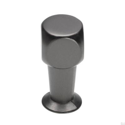 Pomo para mueble 2389 Antracita Cepillado