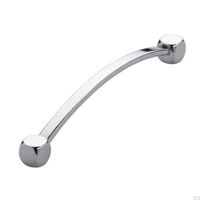 Tirador para mueble alargado 2388 96 Cromo pulido