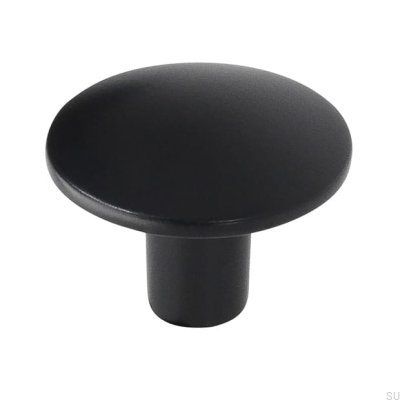 Pomo para mueble 2087F Metal Negro Mate