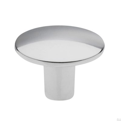 Pomo para mueble 2087F Cromo pulido