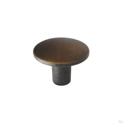 Pomo para muebles 2087F Oro envejecido cepillado