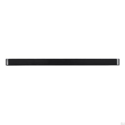 Tirador para mueble rectangular 2027128 Metal Negro Mat