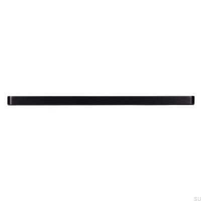 Tirador para mueble rectangular 2027160 Metal Negro Mat