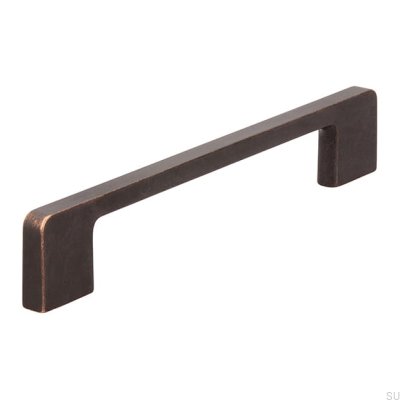 Tirador para mueble alargado 2027160 Negro Cobre Antiguo