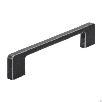 Tirador para mueble rectangular 2027160 Hierro antiguo