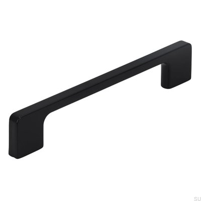 Tirador para mueble rectangular 2027192 Metal Negro Mate