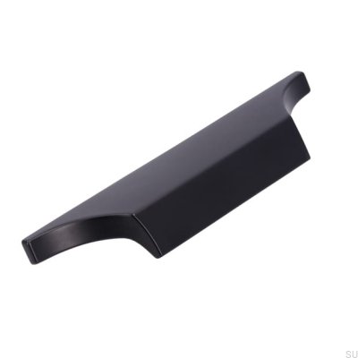 Tirador para mueble rectangular 2454 64 Metal Negro Mate