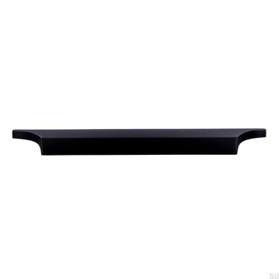 Tirador para mueble rectangular 2454 160 Metal Negro Mate