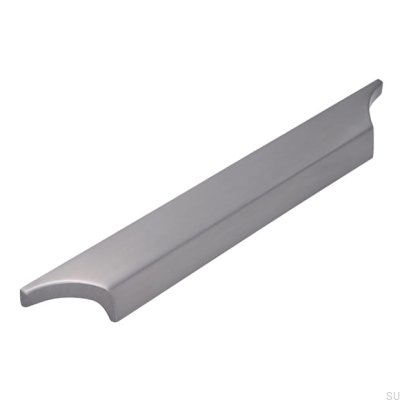 Tirador para mueble alargado 2454 160 Níquel cepillado