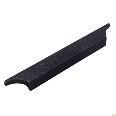 Tirador para mueble alargado 2454 160 Hierro antiguo