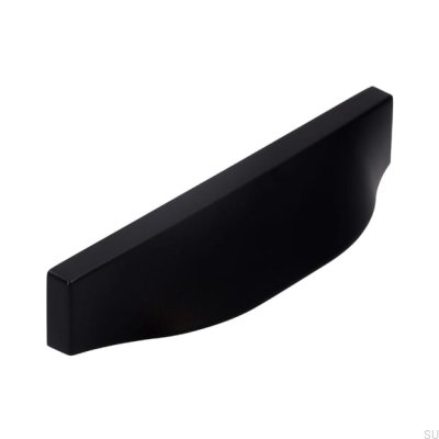 Tirador para mueble Shell 2447 64 Metal Negro Mate