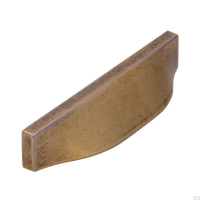 Tirador para mueble Shell 2447 64 Oro envejecido