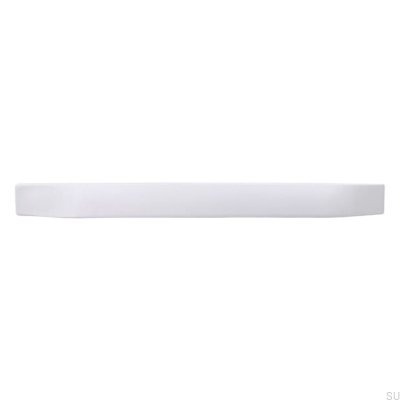 Tirador para mueble rectangular 2447160 Metal Blanco Mat