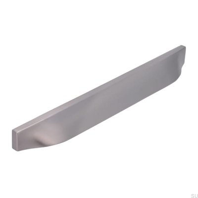 Tirador para mueble alargado 2447 160 Níquel cepillado