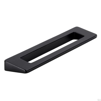 Tirador para mueble alargado 2394 96 Metal Black Mat