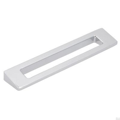 Tirador para mueble alargado 2394 96 Cromo pulido
