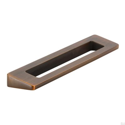 Tirador para mueble alargado 2394 96 Antique Gold Brushed