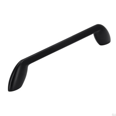 Tirador para mueble oblongo 2392 160 Metal Negro Mate
