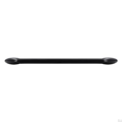 Tirador para mueble oblongo 2392 160 Metal Negro Mate