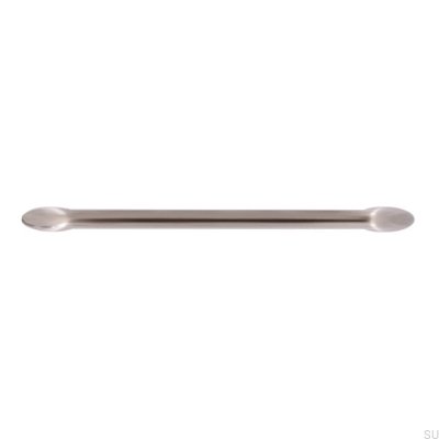 Tirador para mueble alargado 2392 160 Níquel cepillado