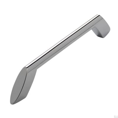 Tirador para mueble rectangular 2415160 Cromo pulido