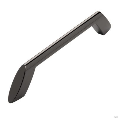 Tirador para mueble rectangular 2415160 Antracita Pulido
