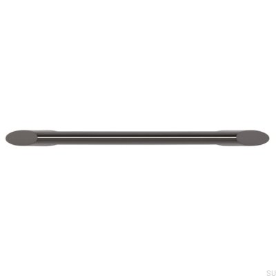 Tirador para mueble rectangular 2415160 Antracita Pulido