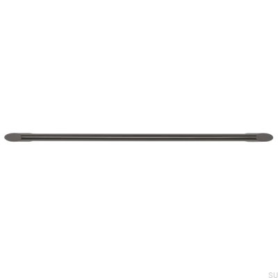 Tirador para mueble rectangular 2415320 Antracita Pulido