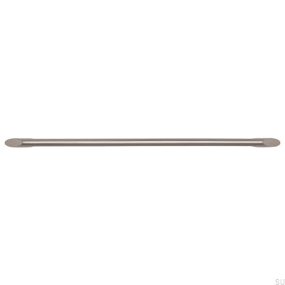 Tirador para mueble alargado 2415 320 Níquel cepillado