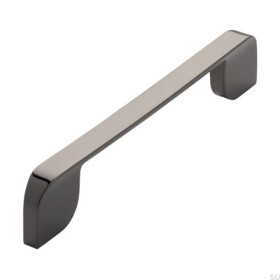 Tirador para mueble alargado 2391 160 Antracita Pulido