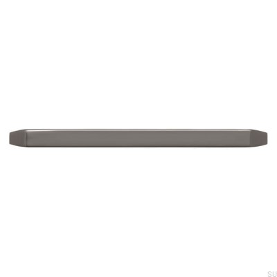 Tirador para mueble alargado 2391 160 Antracita Pulido