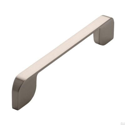Tirador para mueble alargado 2391 160 Níquel cepillado