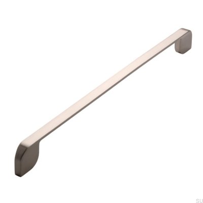 Tirador para mueble alargado 2391 320 Níquel cepillado