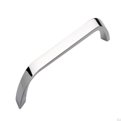 Tirador para mueble rectangular 2381160 Cromo pulido