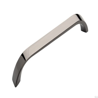 Tirador para mueble rectangular 2381160 Antracita Pulido