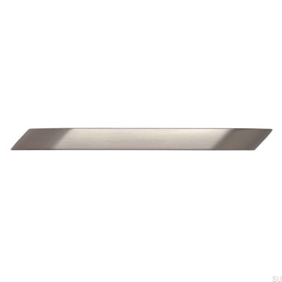 Tirador para mueble alargado 2381 160 Níquel cepillado