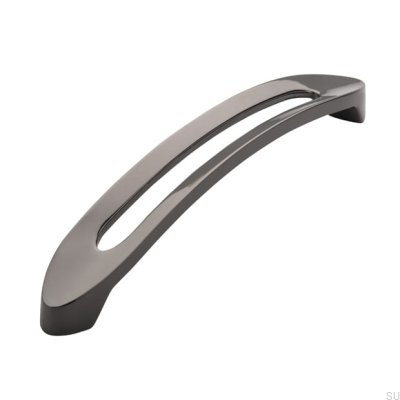 Tirador para mueble alargado 2374160 Antracita Pulido