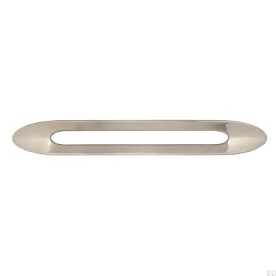Tirador para mueble alargado 2374 160 Níquel cepillado