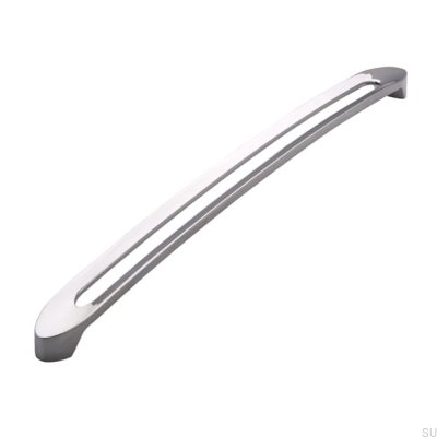Tirador para mueble alargado 2374320 Cromo pulido