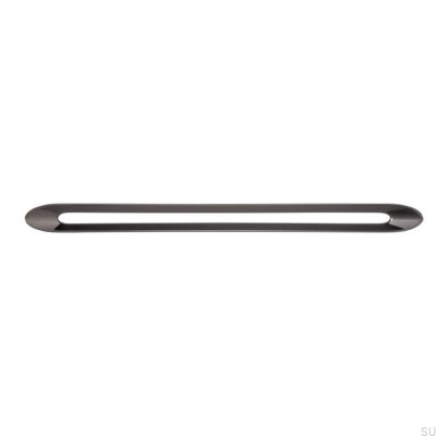 Tirador para mueble alargado 2374320 Antracita Pulido