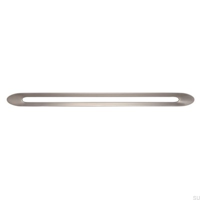 Tirador para mueble alargado 2374 320 Níquel cepillado