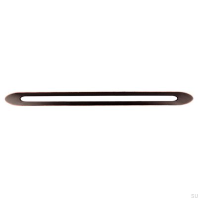 Tirador para mueble alargado 2374320 Negro Cobre Antiguo