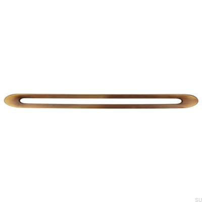 Tirador para mueble alargado 2374320 Antique Gold Brushed