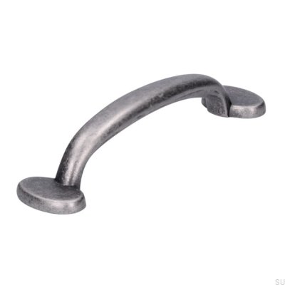 Tirador para mueble alargado 1534 96 Antique Tin