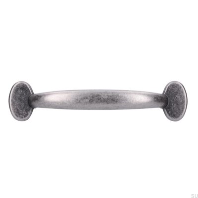 Tirador para mueble alargado 1534 96 Antique Tin