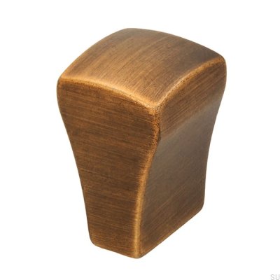 Pomo para muebles 1499 Oro envejecido cepillado