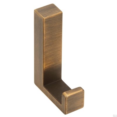 Colgador de pared 2326 32 Oro envejecido cepillado