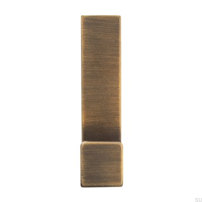 Colgador de pared 2326 32 Oro envejecido cepillado