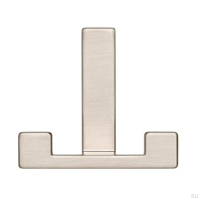 Colgador de pared 2325 32 Plata cepillado