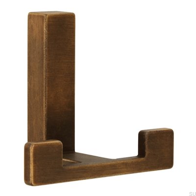 Colgador de pared 2325 32 Oro envejecido cepillado